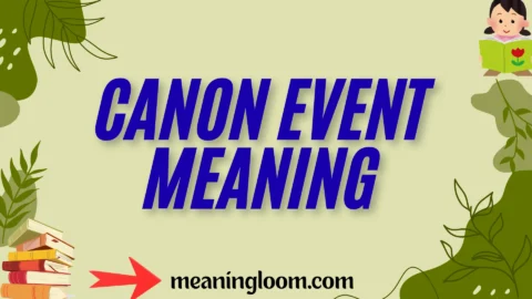 canon event meaning