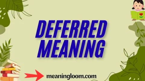 deferred meaning