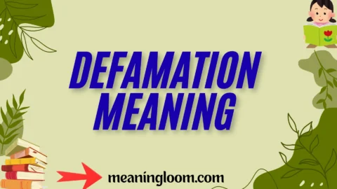 defamation meaning