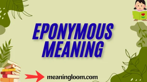eponymous meaning