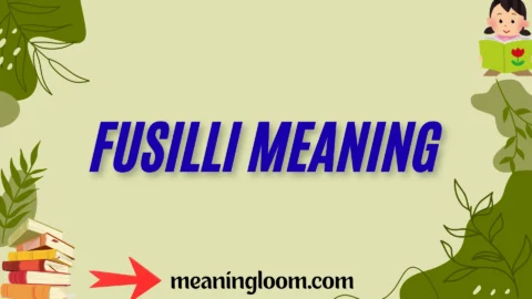 fusilli meaning