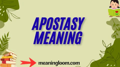apostasy meaning