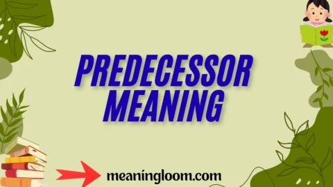 predecessor meaning