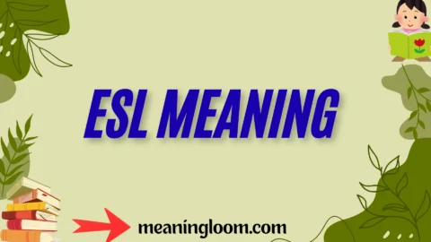 esl meaning