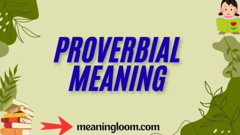 proverbial meaning