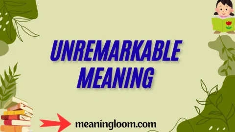 unremarkable meaning