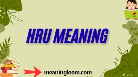 hru meaning